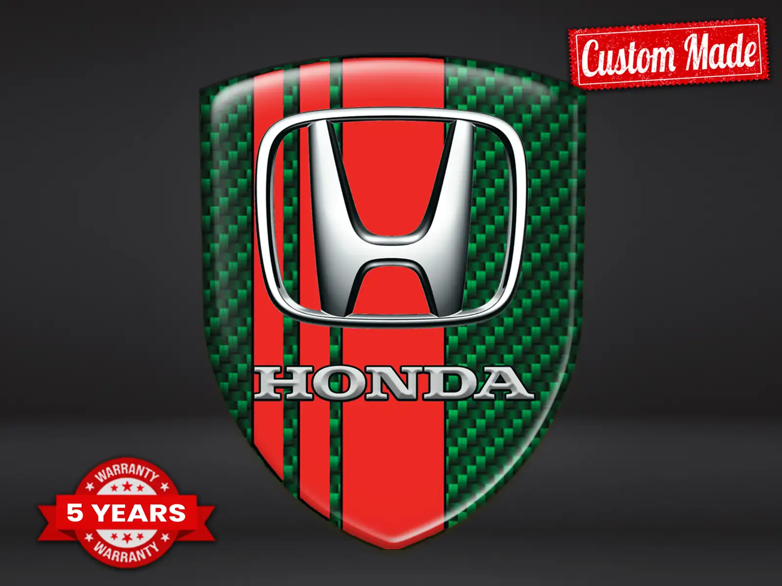 Honda Personalisierte Autosticker Stern Exklusiv Minimal